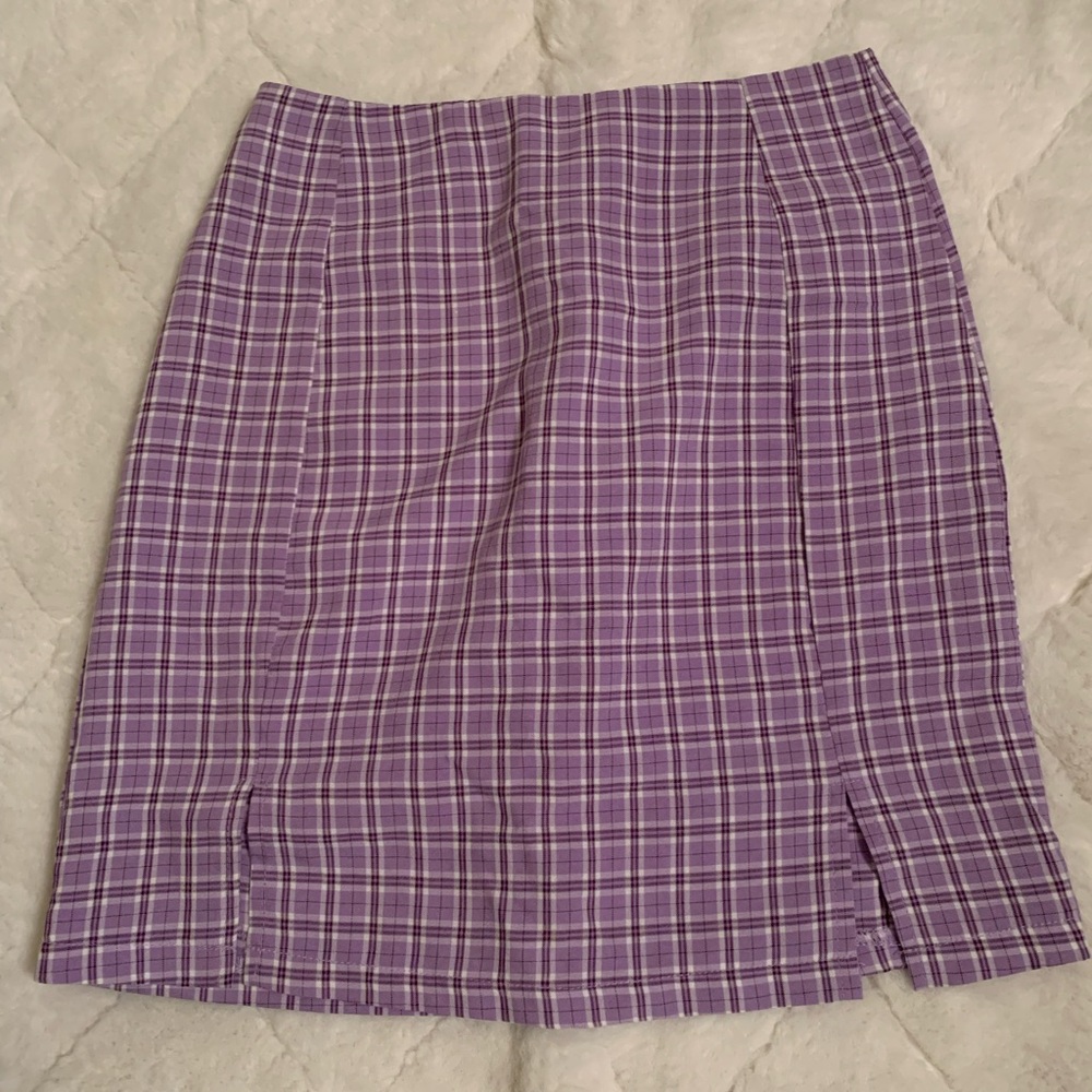 Plaid Skirt